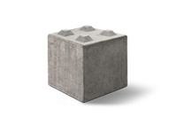 Блок опорний 60 × 60 × 60 см ціна Тернопіль